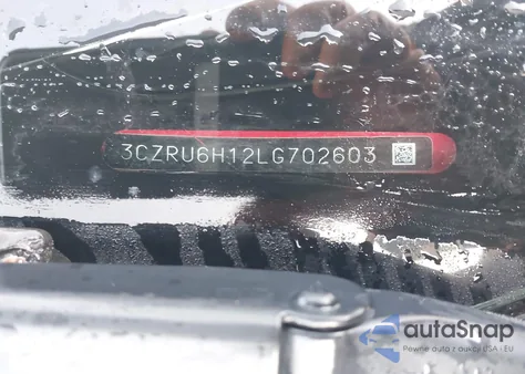 2020 Honda Hr-V Awd Sport z USA, uszkodzony, nr VIN 3CZRU6H12LG702603